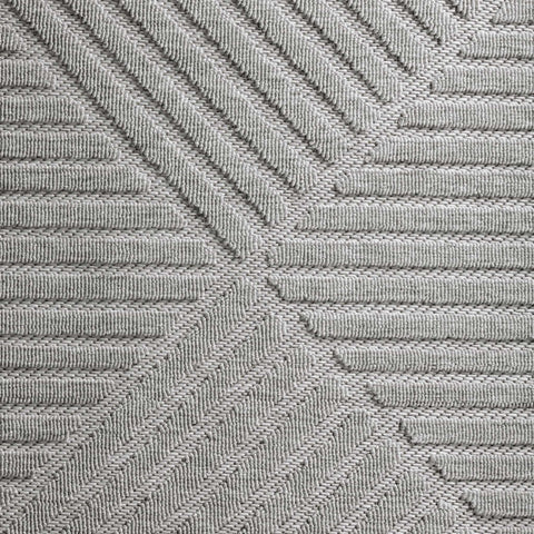 Alpha Outdoor Rug - Light Grey - 120x170