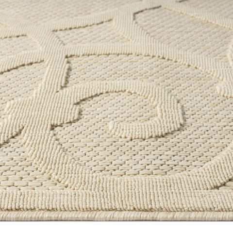 Alpha Outdoor Rug - Cream - 240x330