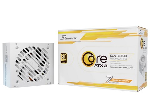 Seasonic CORE GX-650 White ATX 3.1 650W (SRP-CGX651-A5A32SF-WHITE)