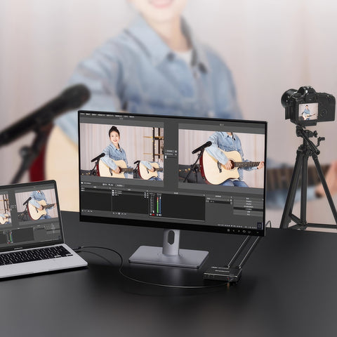 Simplecom DAC10 HDMI 2.0 to USB 4K@60hz Video Capture Card Stream and Record in 4K 60FPS