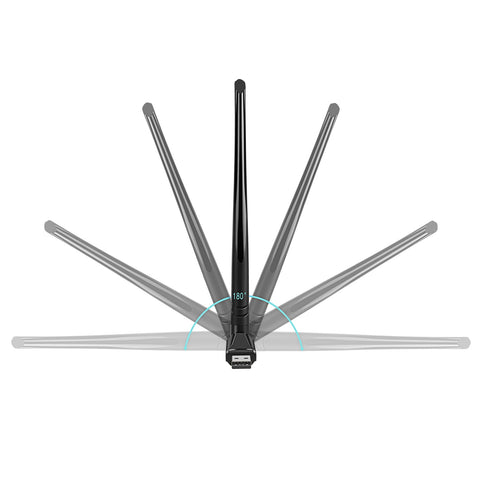 Simplecom NW831 Wi-Fi 6 and Bluetooth 5.3 Combo USB Adapter Dual Band AX900