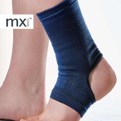 MX Health Standard Elasticated Ankle Support - Medium