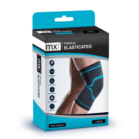 MX Health Premium Elasticated Knee Support - Small