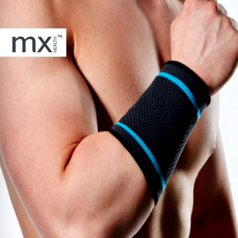 MX Health Premium Elasticated Wrist Support - Large