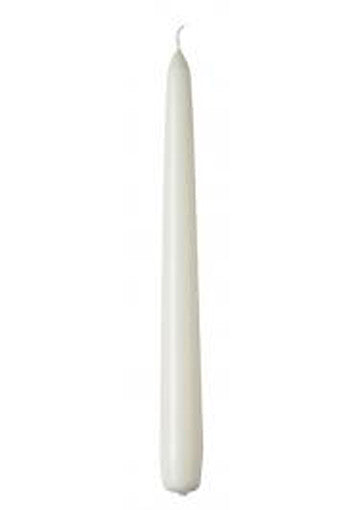 100 wholesale pack white wax 20cm taper church house vigil candleabra candle 2CM WIDE