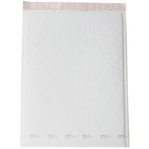 50 Piece Pack - 28 x 23cm White Bubble Padded Envelope Bag Post Courier Mailer Shipping Safe Fragile Self Seal