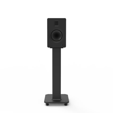 Kanto SX22 22" Tall Fillable Speaker Stands with Isolation Feet - Pair, Black