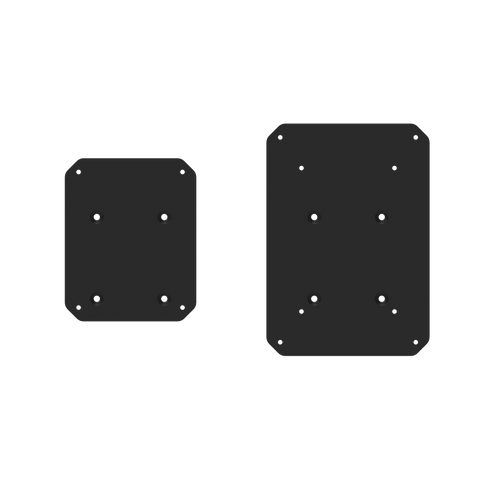 Kanto SX22 22" Tall Fillable Speaker Stands with Isolation Feet - Pair, Black