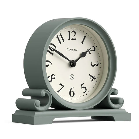 Newgate Divisadero Mantel Clock-Asparagus Green