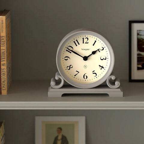 Newgate Divisadero Mantel Clock-Clock Grey
