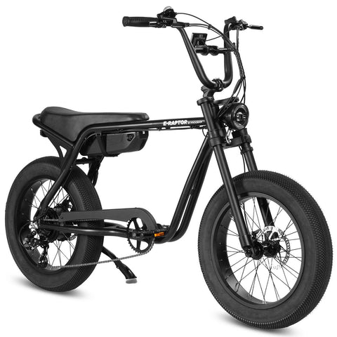 Progear E-Raptor 20" Electric Street Bike - - Matte Black + Throttle