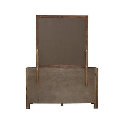 4 Pieces Bedroom Suite in Solid Wood Veneered Acacia Construction Timber Slat King Size Chocolate Colour Bed, Bedside Table & Dresser