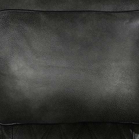 3-2 Seater Electric Air Leather Dark Grey Recliner Set