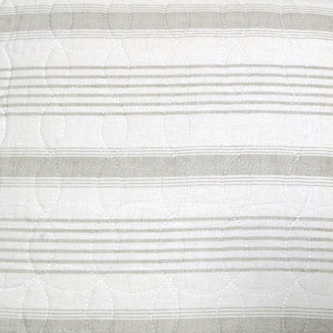 Brighton Road Regatta Stone Quilted Quilt Cover Set Queen