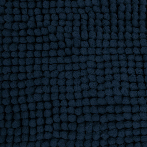 Toggle Microfiber Bath Mat Contourned Navy