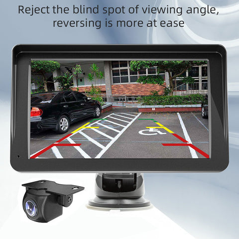 7" IPS HD Touch Screen Apple Android Carplay with Dual Dashcam 64G Card