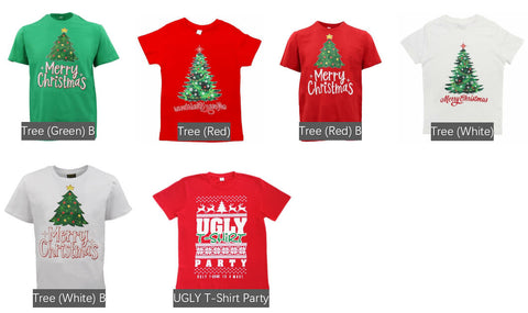 New Funny Adult Xmas Christmas T Shirt Tee Mens Womens 100% Cotton Jolly Ugly, Santa Drive Kombi (Green), L