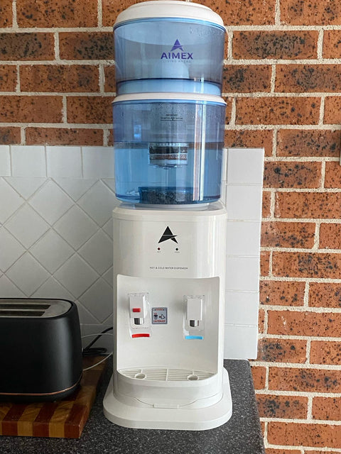 Filtered Bottle with Maifan Stone for Open-Top Water Coolers