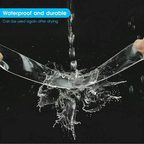 Double Sided Nano Tape Clear Adhesive Traceless Invisible Gel Anti-Slip Au Stock