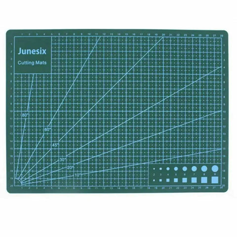 Junesix A1 A2 A3 A4 A5 Pvc Cutting Mat Durable Diy Self Healing Engraving Pad Au - A3