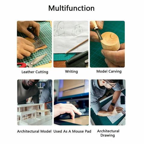 Junesix A1 A2 A3 A4 A5 Pvc Cutting Mat Durable Diy Self Healing Engraving Pad Au - A5