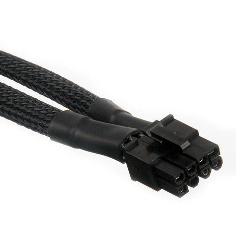 Dual Mini 6 Pin to 8 Pin PCI-E Video Card Power Cable Y Splitter 18AWG Mac Pro