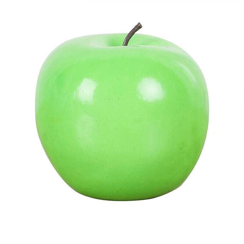 10 X Artificial Green or Red Apples for Home Party Wedding and Shop Decor - Green
