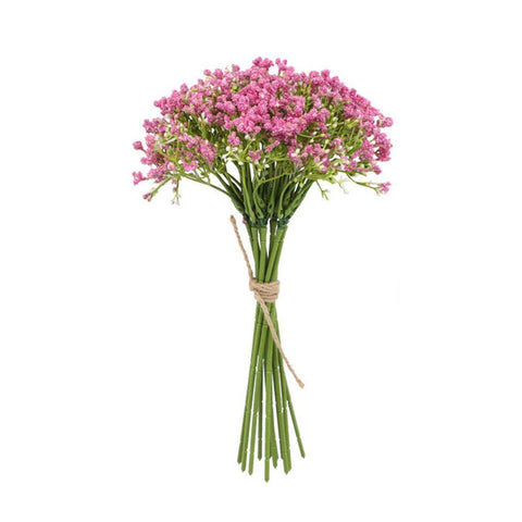 16pcs Artificial Foam Full Star Flowers Wedding Bouquet Home Decor Simulation - Purple