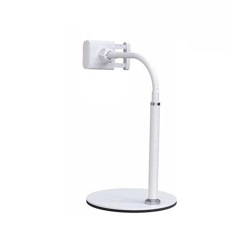 Adjustable Floor/Desk Stand Bed Lazy Mount Holder Arm Bracket For Phone Tablet - 12-18cm Black(Desk Stand)