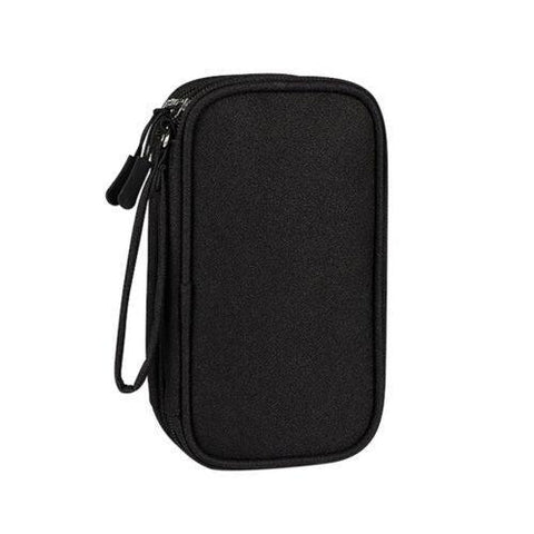 Electronic Accessories Cable Bag Organizer Travel Pouch Storage Cases Charger - Pink