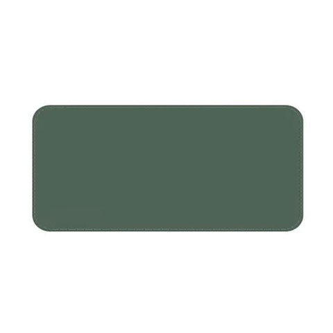 60*30Cm Leather Mouse Pad Gaming Waterproof Mousepad Desk Mat Anti-Slip Rubber - Dark Green