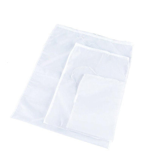Micron Reusable Nylon Fine Mesh Food Strainer Filter Bag For Nut Milk Coffee - 20*30CM