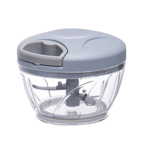 500ml Manual Meat Mincer Garlic Chopper Rotate Garlic Press Crusher Vegetabl - Green