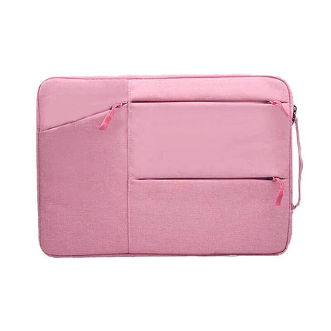 Laptop Sleeve Travel Bag Carry Case For MacBook Air Pro 14.1”-15.4” - Rose Red