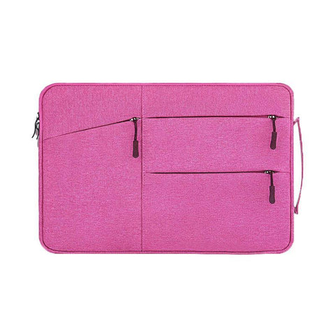 Laptop Sleeve Travel Bag Carry Case For Macbook Air Pro 15.6inch - Pink