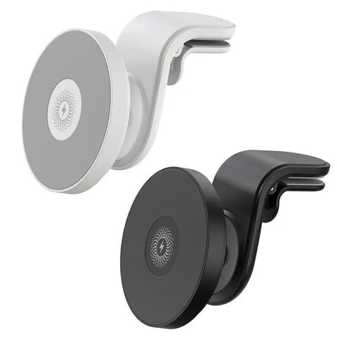 Wireless 15W Magnetic Car Mount Holder Charger For Iphone 13 12 Pro Max Magsafe - Black