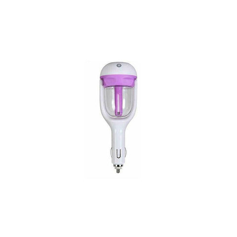Mini Car Air Humidifier Essential Oil Diffuser Ultrasonic Aroma Mist Purifier - Blue