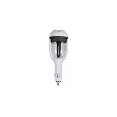 Mini Car Air Humidifier Essential Oil Diffuser Ultrasonic Aroma Mist Purifier - Purple