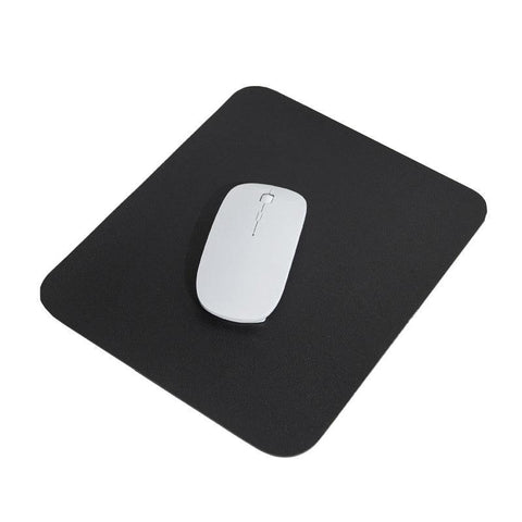 Pu Leather Gaming Mouse Pad Desk Mat Anti-Slip Speed Mousepad 22X22Cm Waterproof - Blue