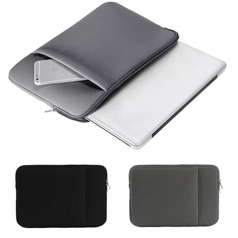 Black Laptop MacBook NoteBook Sleeve Bag Travel Carry Case Cover 13 14 15 16 Inch - 11Inch