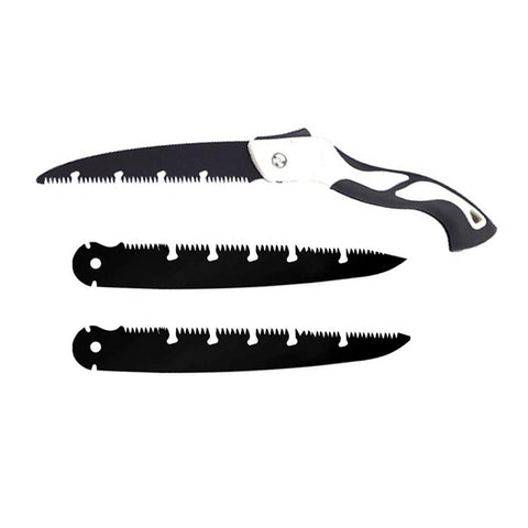 Folding Outdoor Hand Saw Portable Quick Cutting Pruning Garden Tree Logging Tool - 210mm