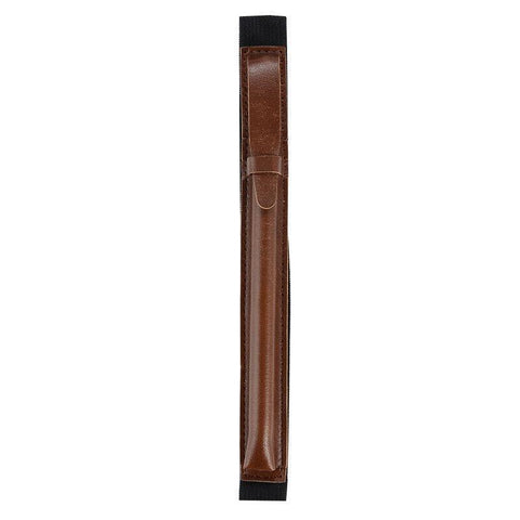 Pencil Holder Case Protective Sleeve Pouch Tablet For Apple Ipad Pen Black Brown - Brown