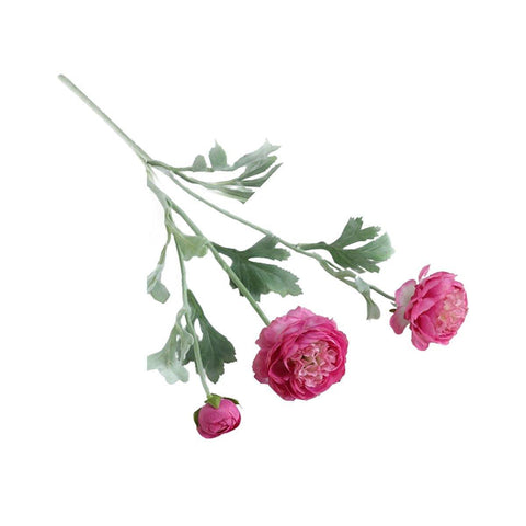 5pcs Artificial Peony Silk Flowers Bouquet Decor Faux Floral Arrangements - Champagne