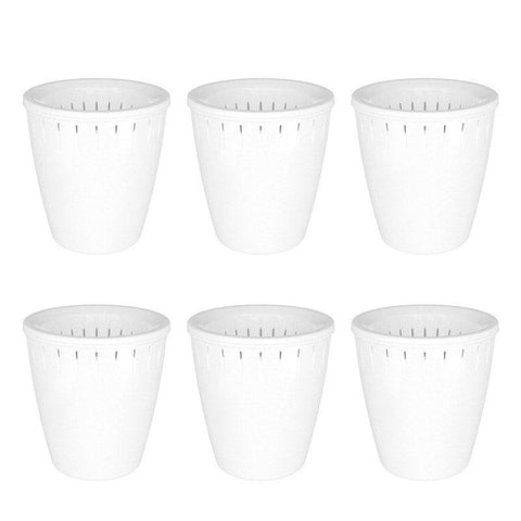 6pcs Self Watering Flowerpot Breathable Planter Indoor Outdoor Garden Basin