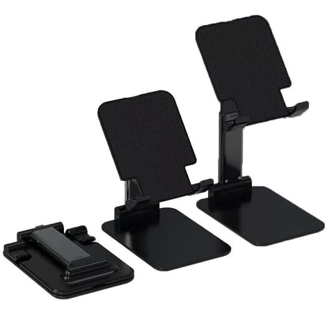 Foldable Adjustable Universal Desk Stand Holder For Mobile Phone Tablet Portable - Pink