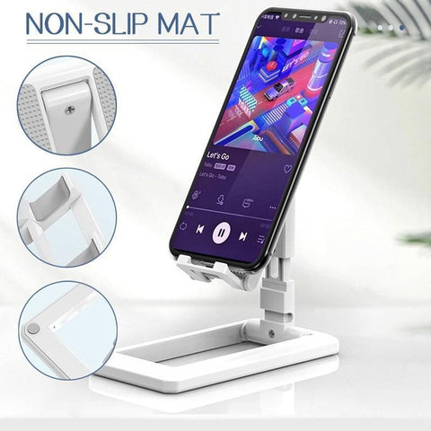 Foldable Adjustable Universal Desk Stand Holder For Mobile Phone Tablet Mount Au