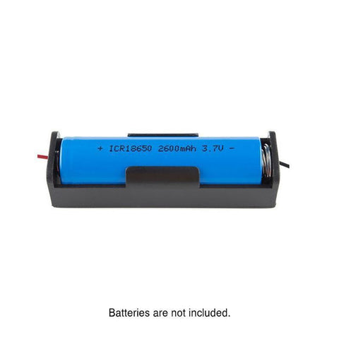 8 Pack 18650 Single Battery Holder Case Rechargeable 18650 Wire Lead Lithium