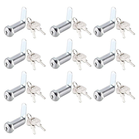 1/5/10pcs File Cabinet Drawer Milk Box Swivel Lock Small Round Security Lock - 20mm-1PC