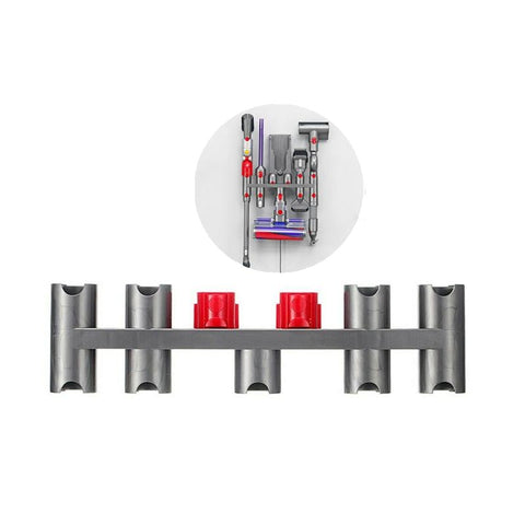 9-hole Attachment Holder for Dyson Vacuum Cleaners - Space-saving Storage Rack