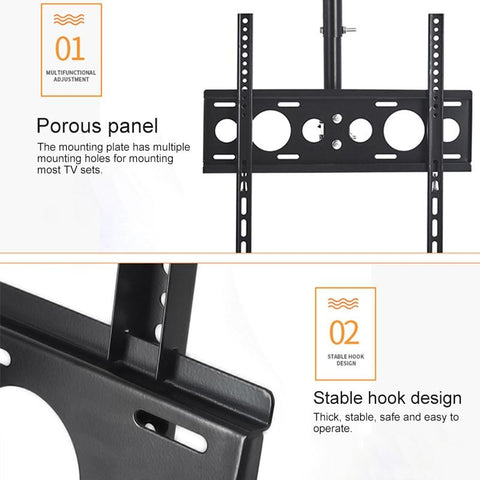 Adjustable Single Screen Tv Wall / Ceiling Mount - 32-70 Inch 0.5-2m Range